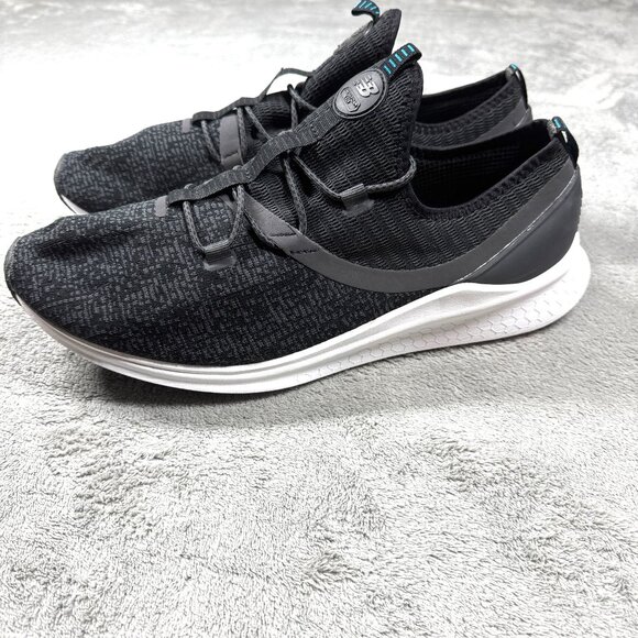 New Balance Fresh Foam Lazr V1 Black Knit Running Shoes Men’s 14 2E Wide NWOT - Picture 1 of 10